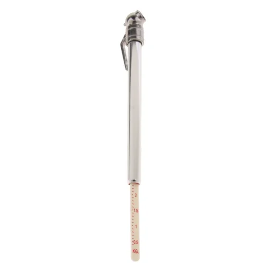MEIHUA | Pen-Style Tire Pressure Gauge – 0–50 PSI Alloy Tire Air Pressure Meter for Car, Truck, Motorcycle
