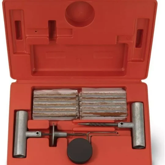 27pc Tire Repair Kit – DIY Flat Tire Repair for Car, Truck, Motorcycle, Home Plug and Patch