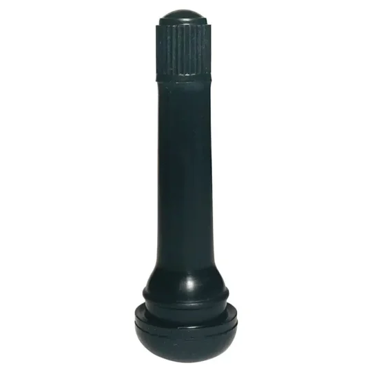MEIHUA | TR-418 Snap-In Tire Valve Stems – 100pcs – Rubber Sleeve – 0.453" Rim Hole – Max 65 PSI – For Tubeless Passenger & Light Truck Tires